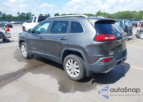 2015 Jeep Cherokee Limited from USA, damaged, VIN 1C4PJMDS9FW613898